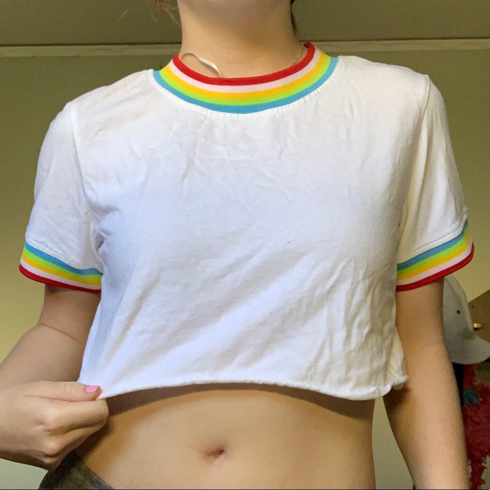 Rainbow T-shirt Princess Polly